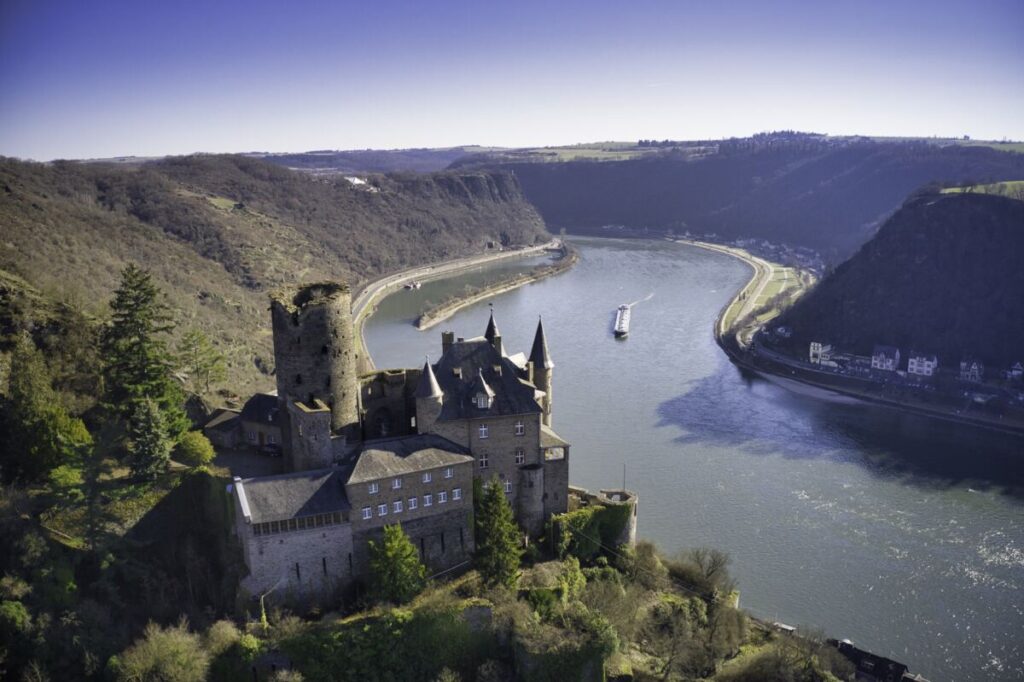 Über Burg Katz zur Loreley wandern - traumhaft!